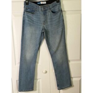 Old Navy‎ 360 Stretch Straight Leg Jeans Mens 30x30 Light Wash Go-Recycled Denim